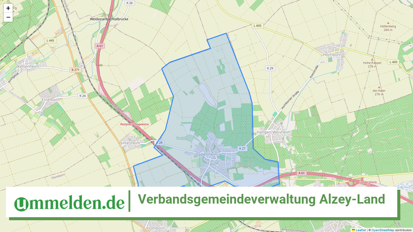 073315001 Verbandsgemeindeverwaltung Alzey Land
