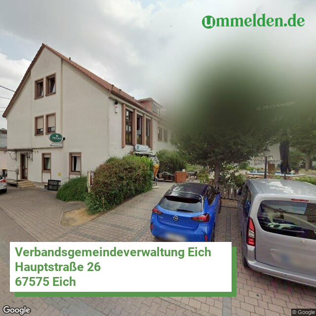 073315002 streetview amt Verbandsgemeindeverwaltung Eich