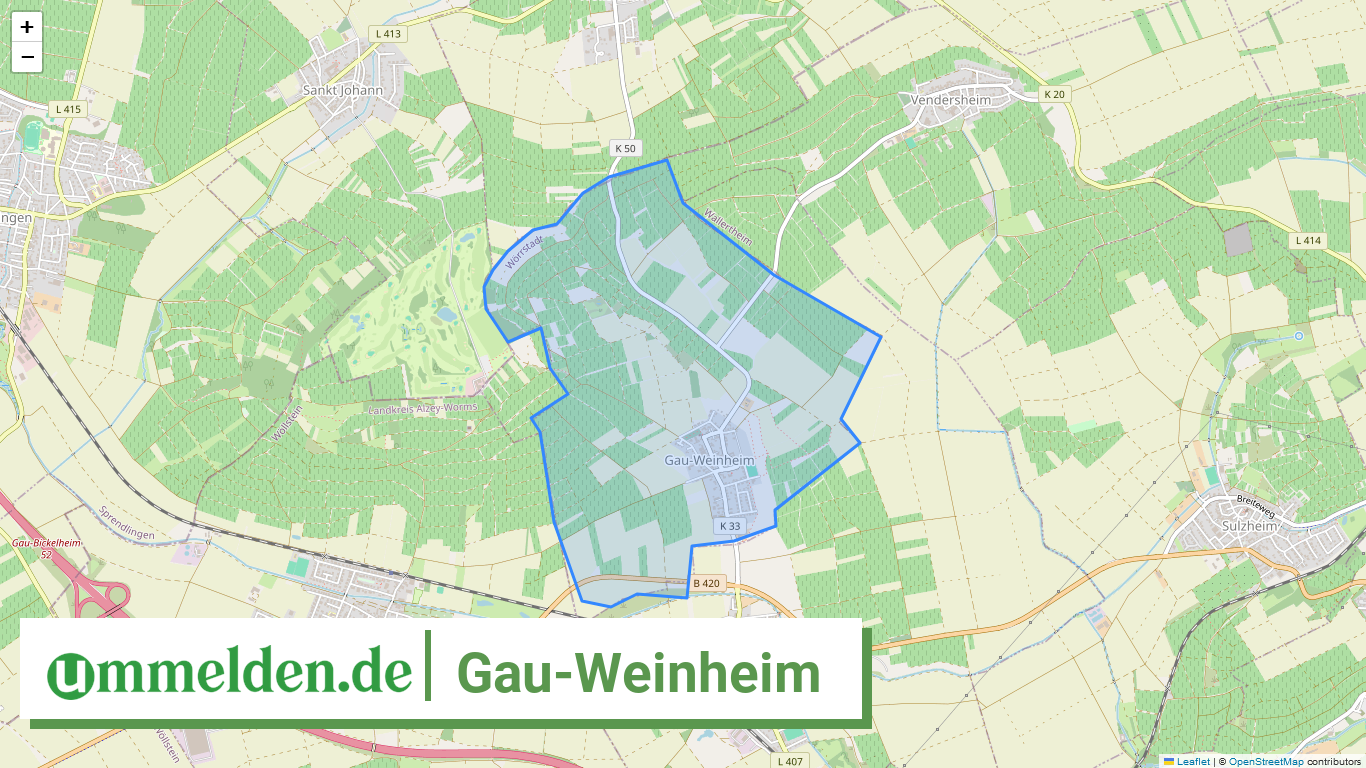 073315006033 Gau Weinheim