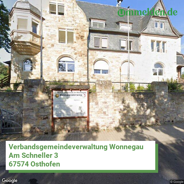 073315007 streetview amt Verbandsgemeindeverwaltung Wonnegau