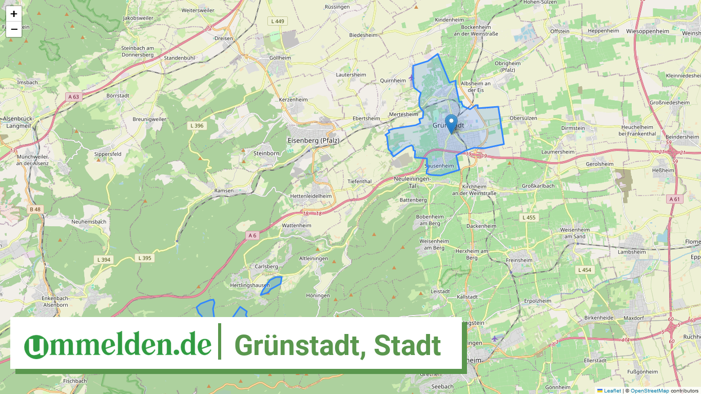 073320024024 Gruenstadt Stadt