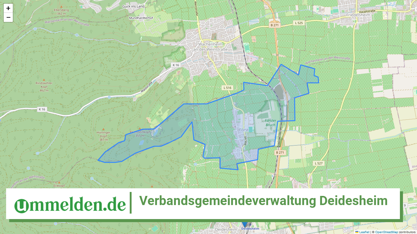 073325001 Verbandsgemeindeverwaltung Deidesheim