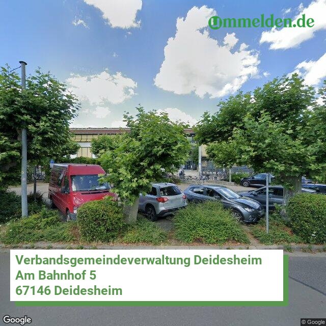 073325001 streetview amt Verbandsgemeindeverwaltung Deidesheim