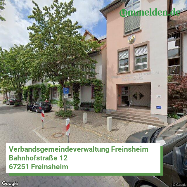 073325002 streetview amt Verbandsgemeindeverwaltung Freinsheim