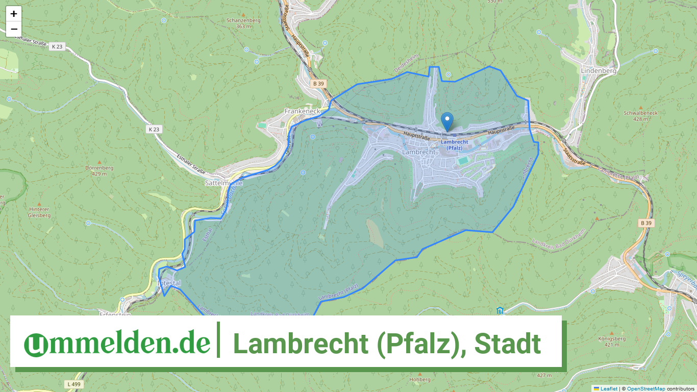 073325005032 Lambrecht Pfalz Stadt