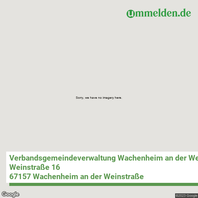 073325006 streetview amt Verbandsgemeindeverwaltung Wachenheim an der Weinstrasse