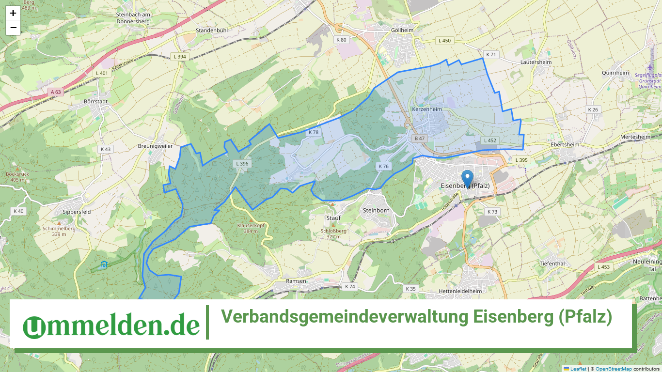 073335002 Verbandsgemeindeverwaltung Eisenberg Pfalz