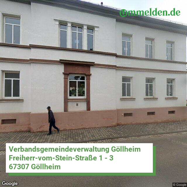 073335003 streetview amt Verbandsgemeindeverwaltung Goellheim