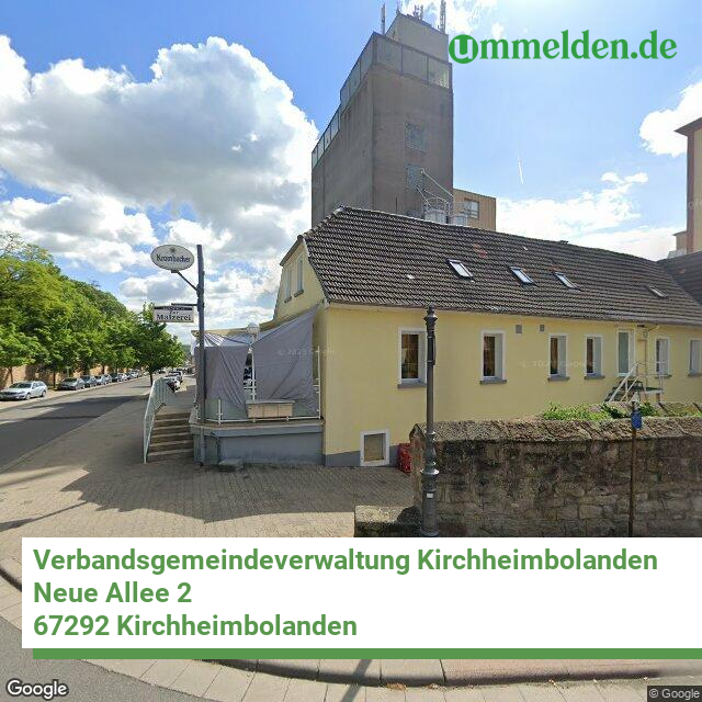 073335004 streetview amt Verbandsgemeindeverwaltung Kirchheimbolanden