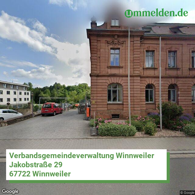 073335006 streetview amt Verbandsgemeindeverwaltung Winnweiler