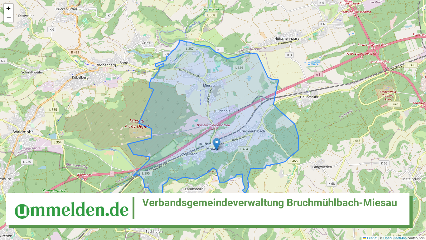 073355001 Verbandsgemeindeverwaltung Bruchmuehlbach Miesau