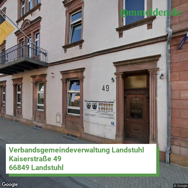 073355011 streetview amt Verbandsgemeindeverwaltung Landstuhl