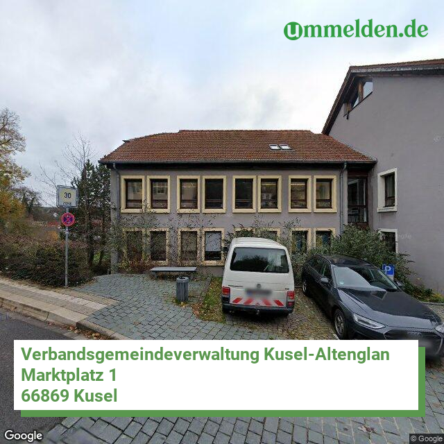 073365010 streetview amt Verbandsgemeindeverwaltung Kusel Altenglan