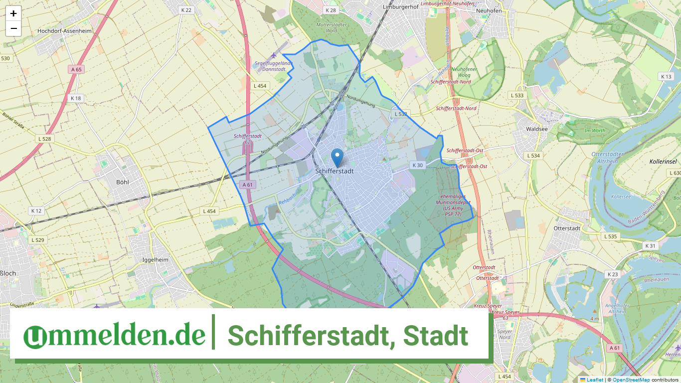 073380025025 Schifferstadt Stadt