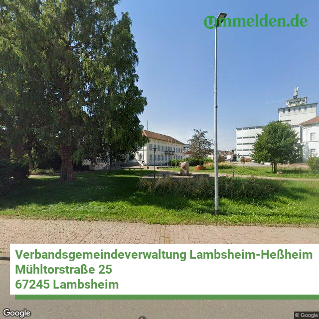 073385006 streetview amt Verbandsgemeindeverwaltung Lambsheim Hessheim