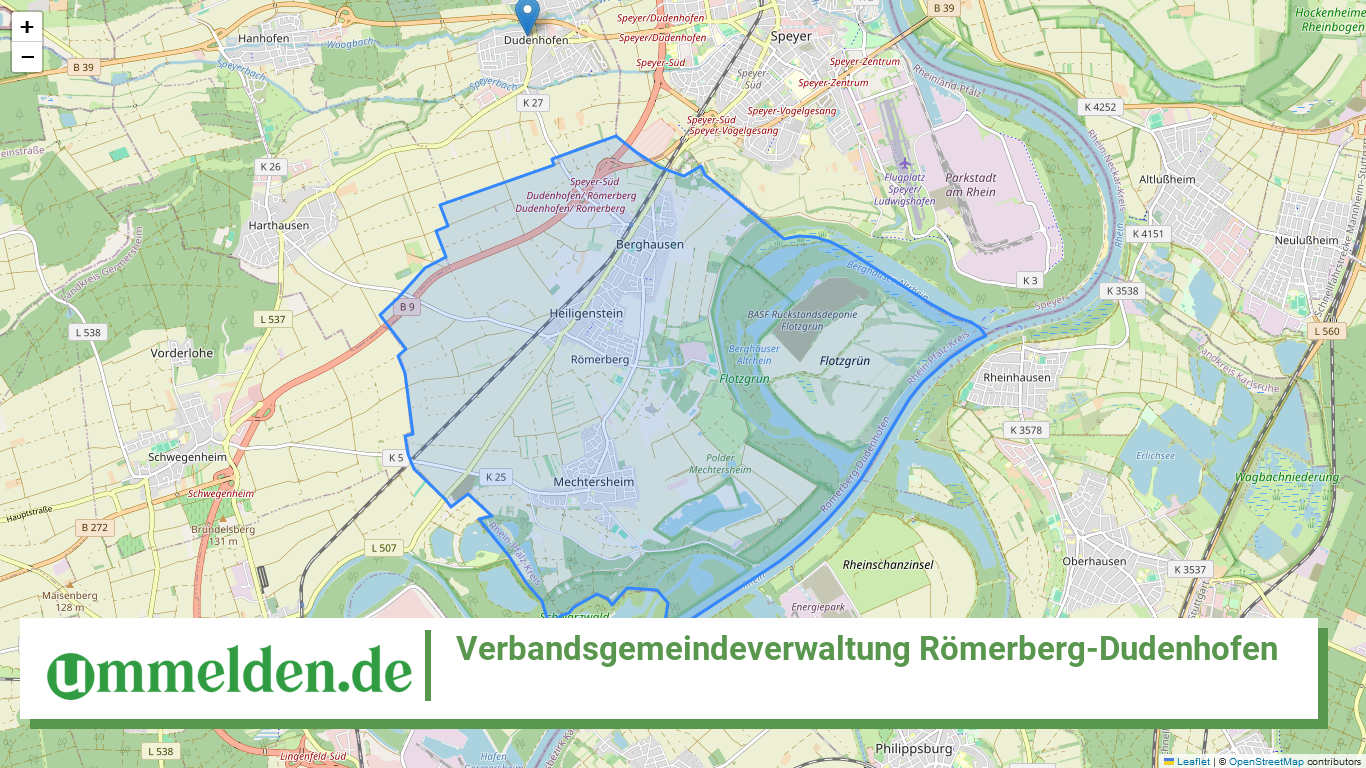 073385007 Verbandsgemeindeverwaltung Roemerberg Dudenhofen