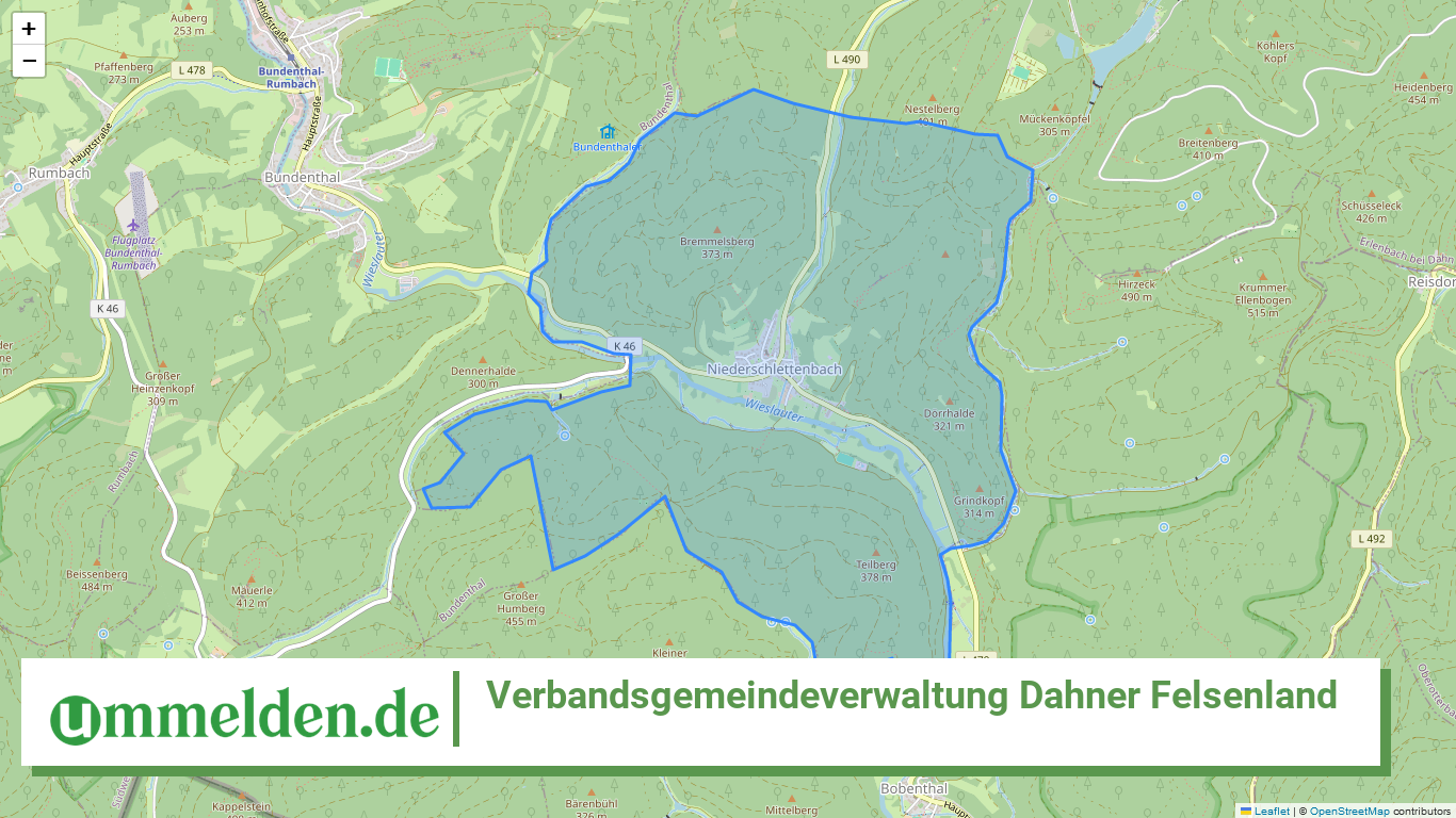 073405001 Verbandsgemeindeverwaltung Dahner Felsenland