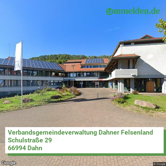 073405001 streetview amt Verbandsgemeindeverwaltung Dahner Felsenland