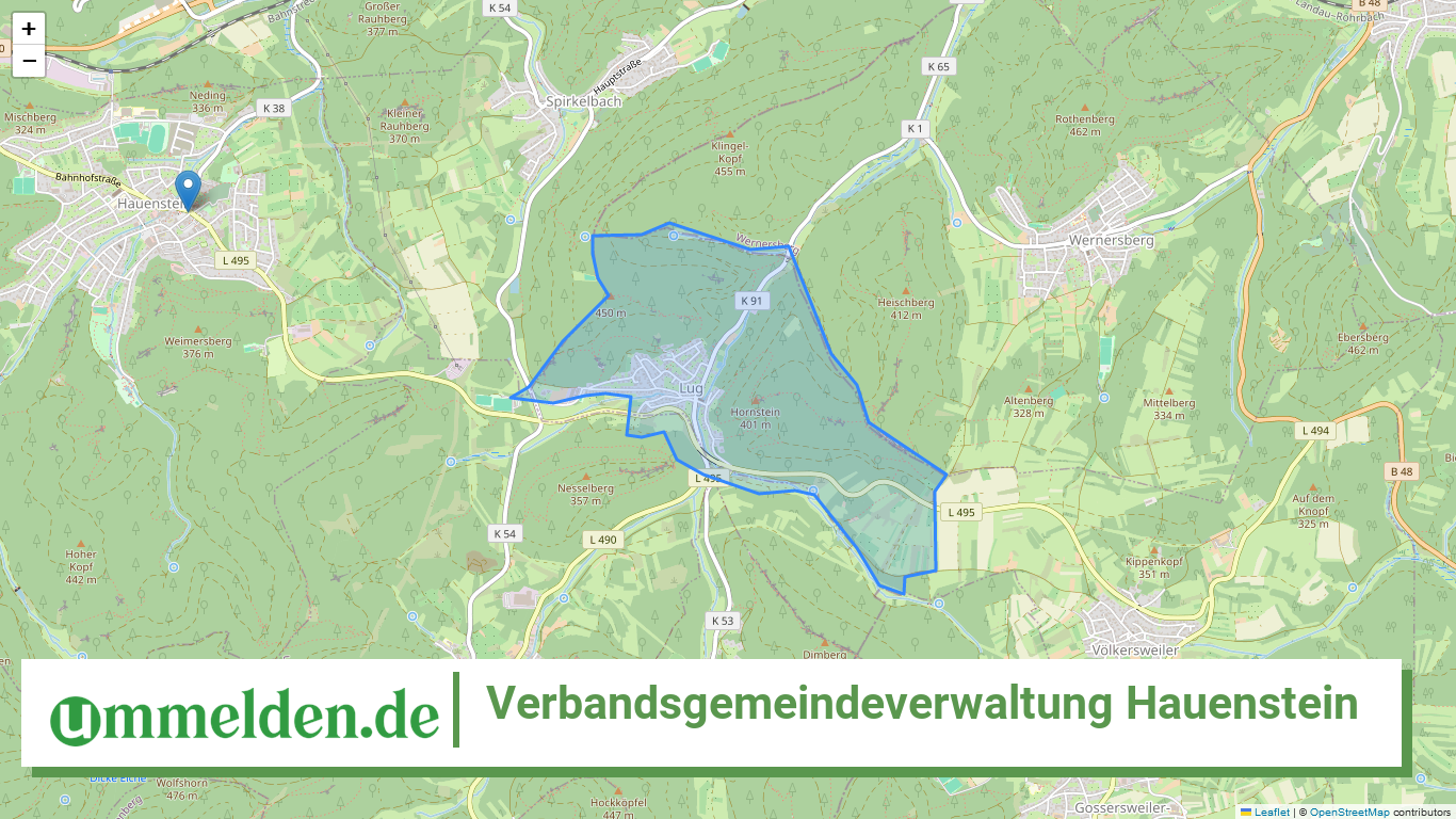 073405002 Verbandsgemeindeverwaltung Hauenstein