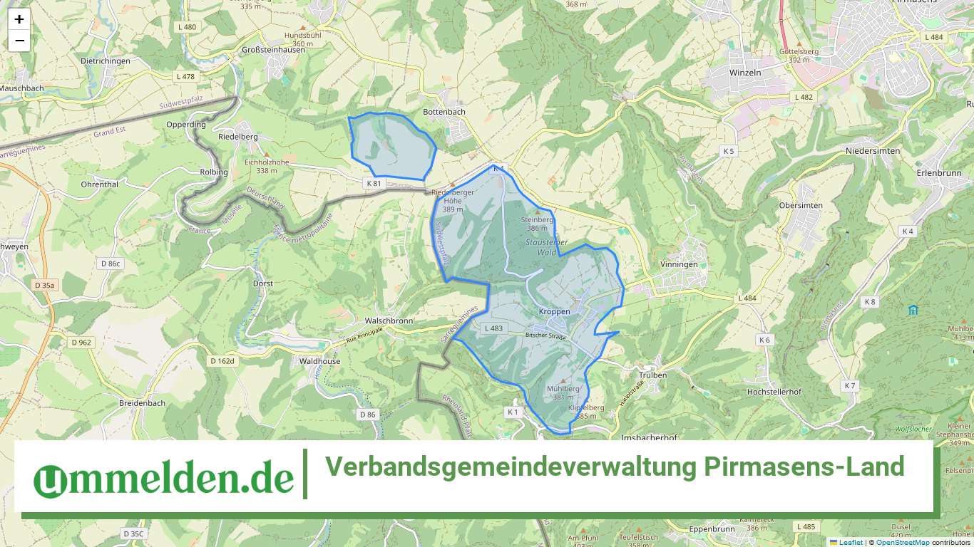 073405003 Verbandsgemeindeverwaltung Pirmasens Land