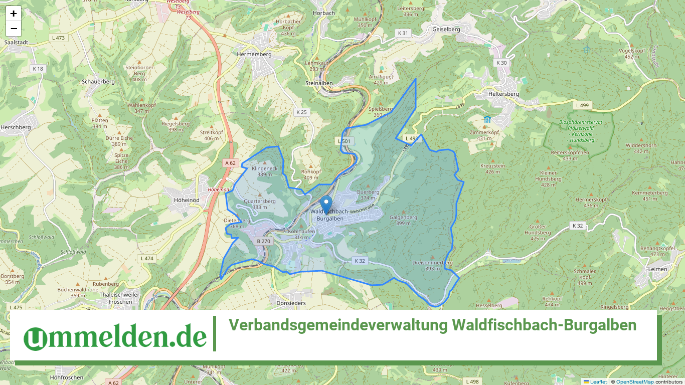 073405006 Verbandsgemeindeverwaltung Waldfischbach Burgalben