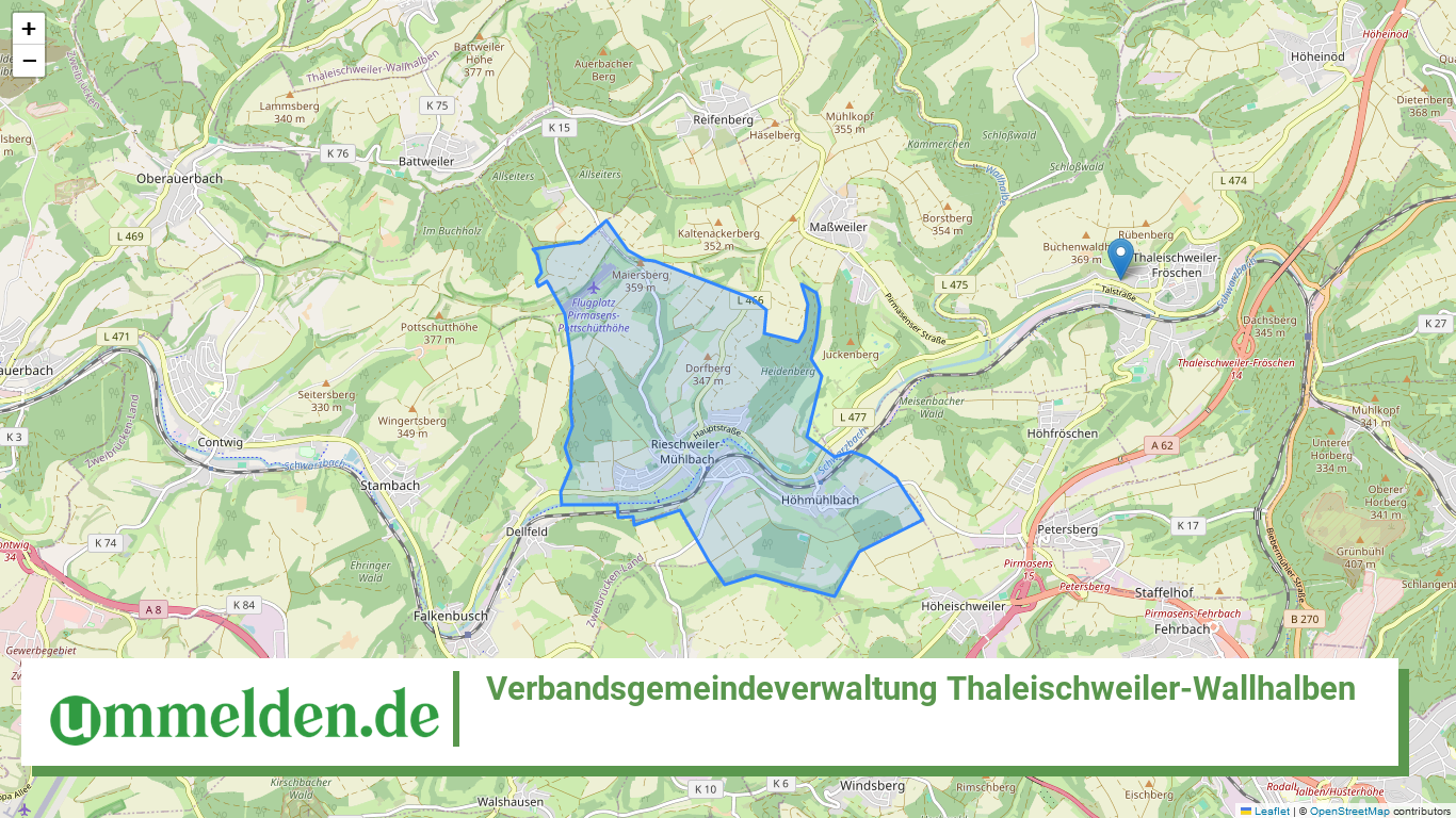 073405009 Verbandsgemeindeverwaltung Thaleischweiler Wallhalben