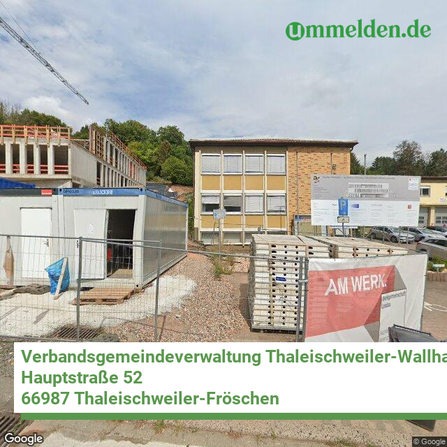 073405009 streetview amt Verbandsgemeindeverwaltung Thaleischweiler Wallhalben