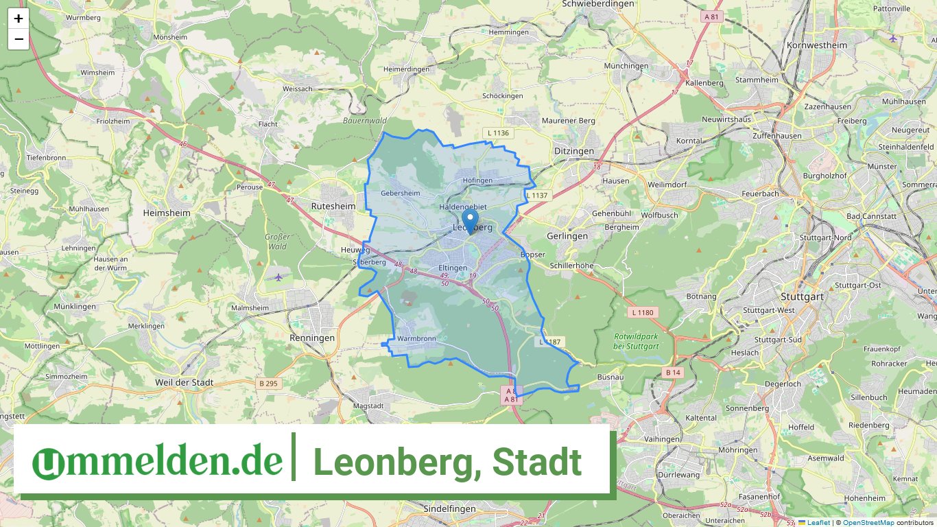 081150028028 Leonberg Stadt