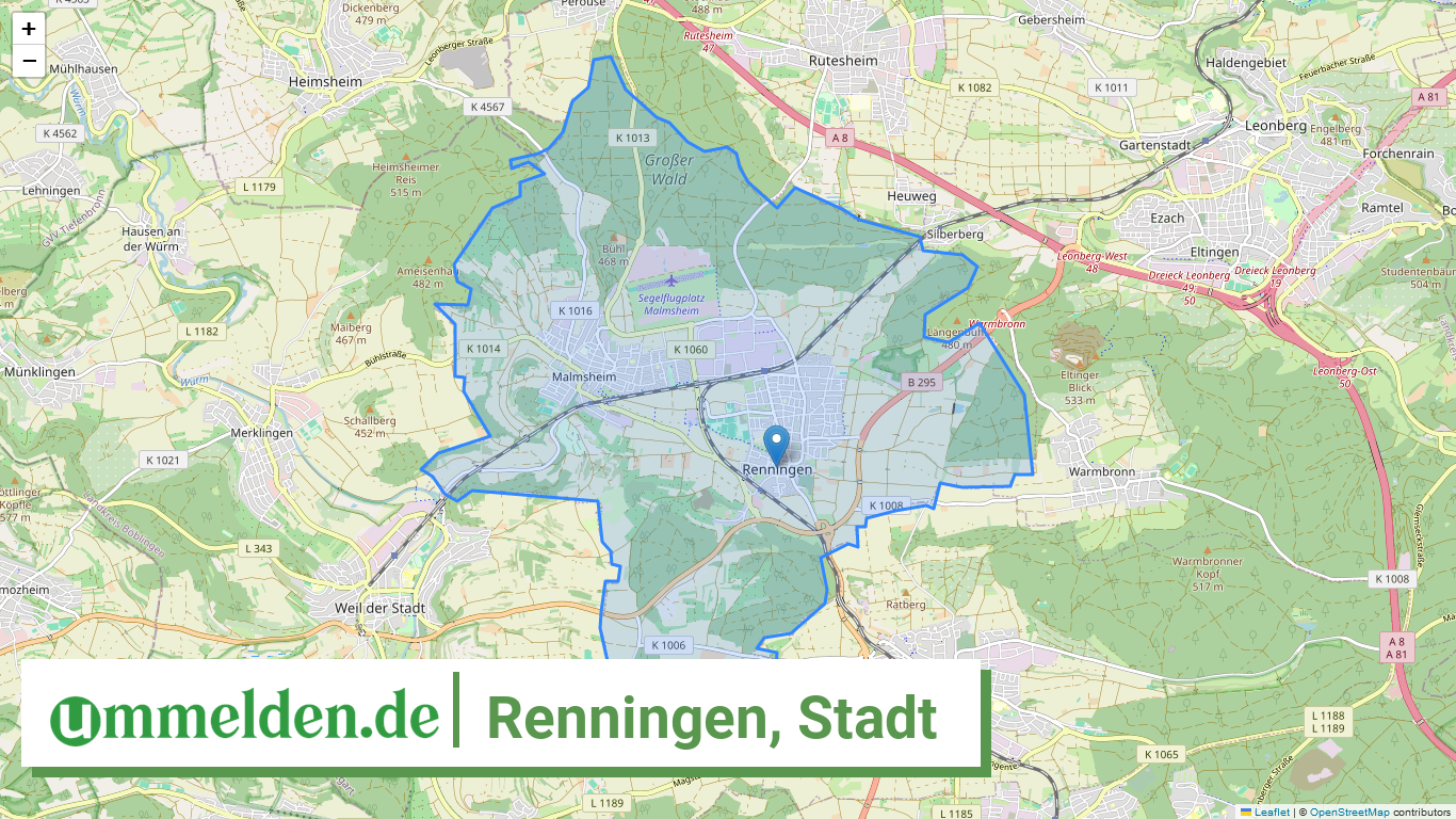 081150041041 Renningen Stadt