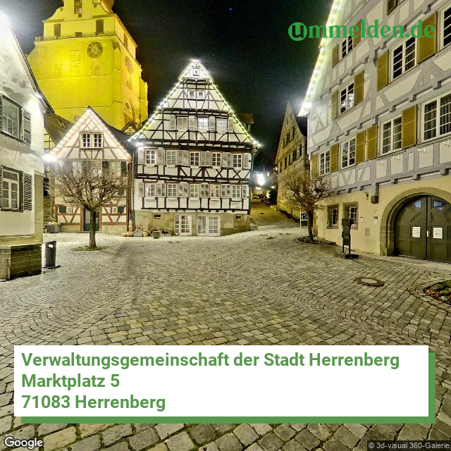 081155003 streetview amt Verwaltungsgemeinschaft der Stadt Herrenberg