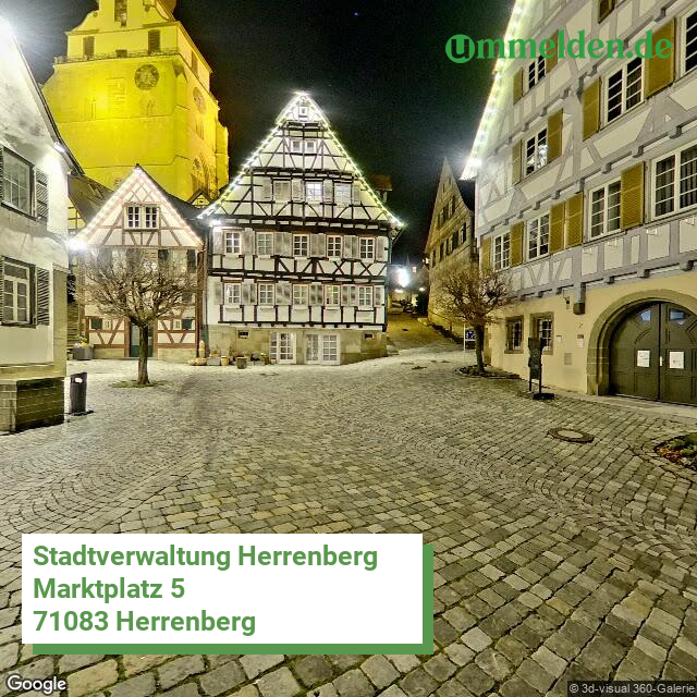 081155003021 streetview amt Herrenberg Stadt