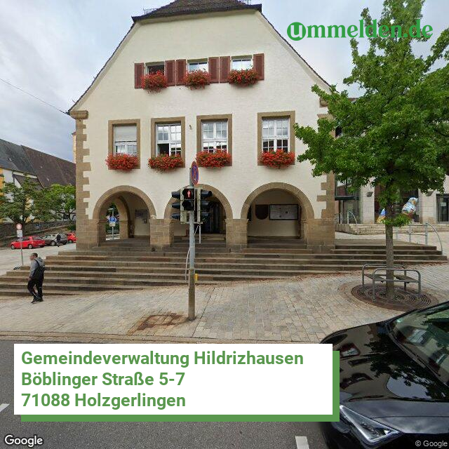 081155004022 streetview amt Hildrizhausen