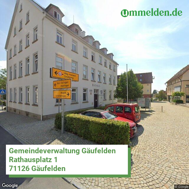 081155005016 streetview amt Gaeufelden