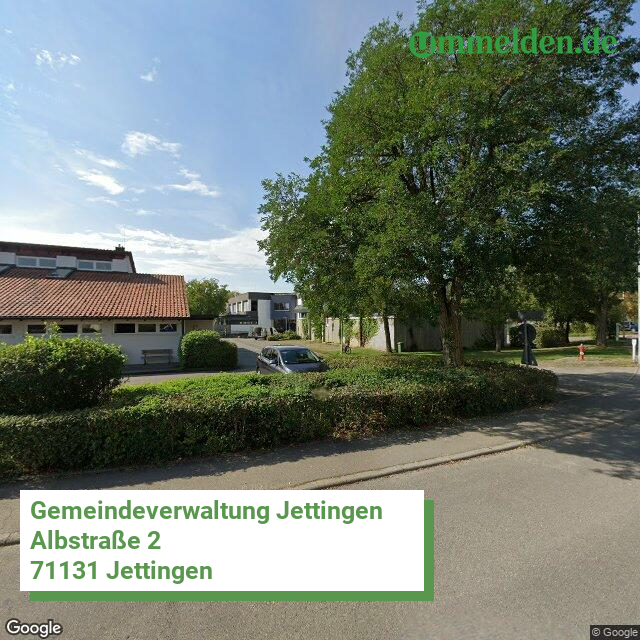 081155005053 streetview amt Jettingen