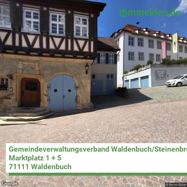 081155006 streetview amt Gemeindeverwaltungsverband Waldenbuch Steinenbronn