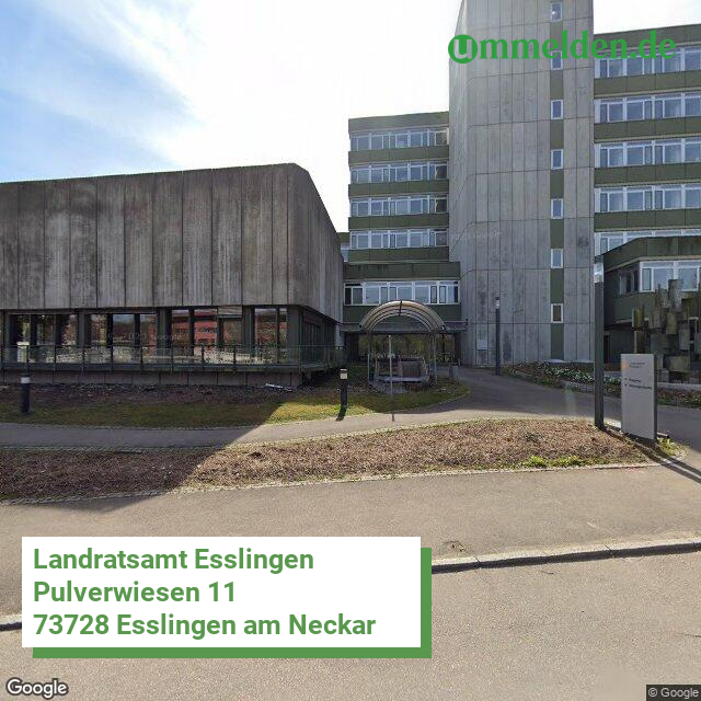 08116 streetview amt Esslingen