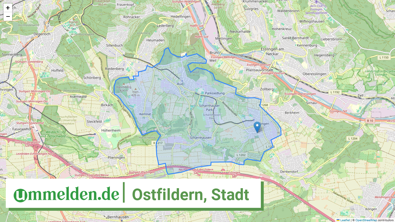 081160080080 Ostfildern Stadt