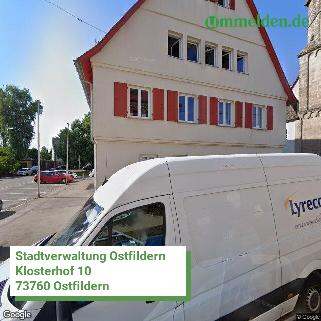 081160080080 streetview amt Ostfildern Stadt