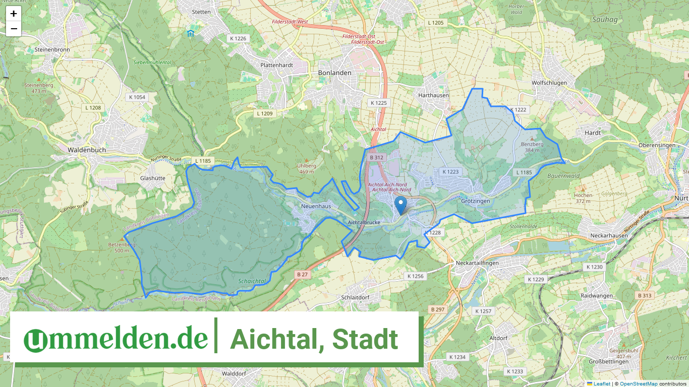 081160081081 Aichtal Stadt