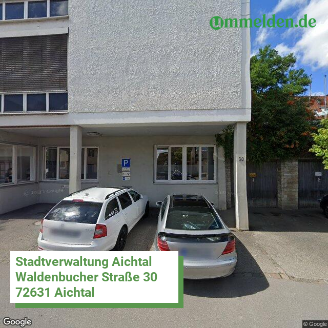 081160081081 streetview amt Aichtal Stadt