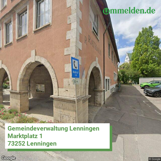 081165002079 streetview amt Lenningen