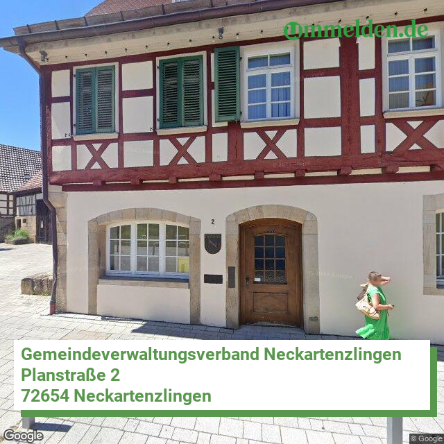 081165003 streetview amt Gemeindeverwaltungsverband Neckartenzlingen