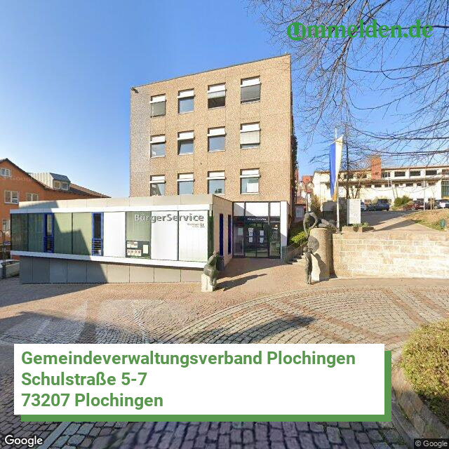 081165006 streetview amt Gemeindeverwaltungsverband Plochingen