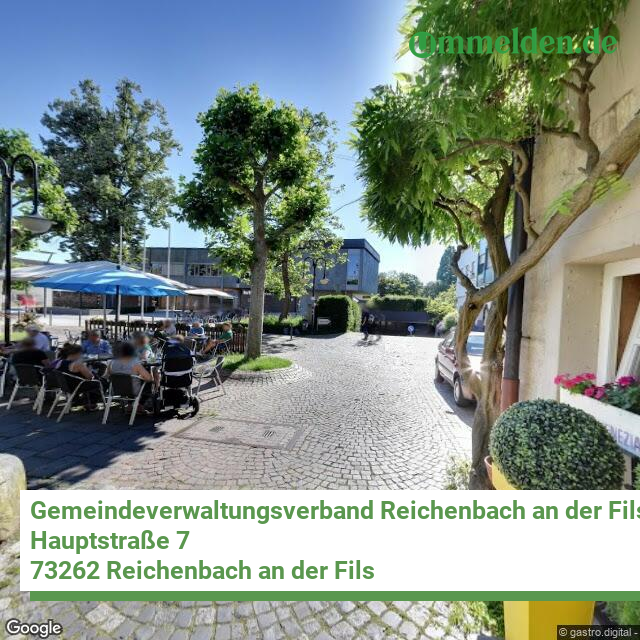 081165007 streetview amt Gemeindeverwaltungsverband Reichenbach an der Fils