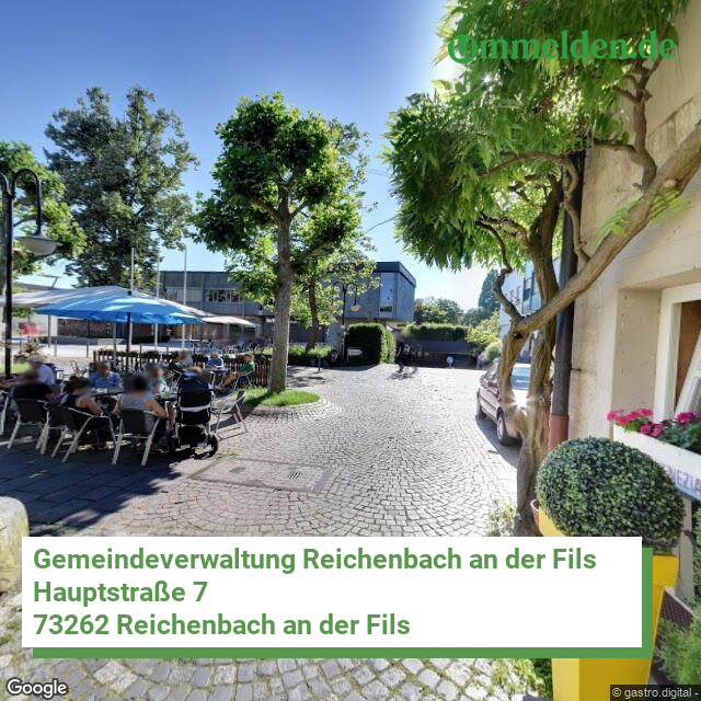 081165007058 streetview amt Reichenbach an der Fils