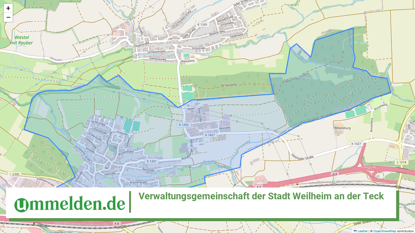 081165008 Verwaltungsgemeinschaft der Stadt Weilheim an der Teck