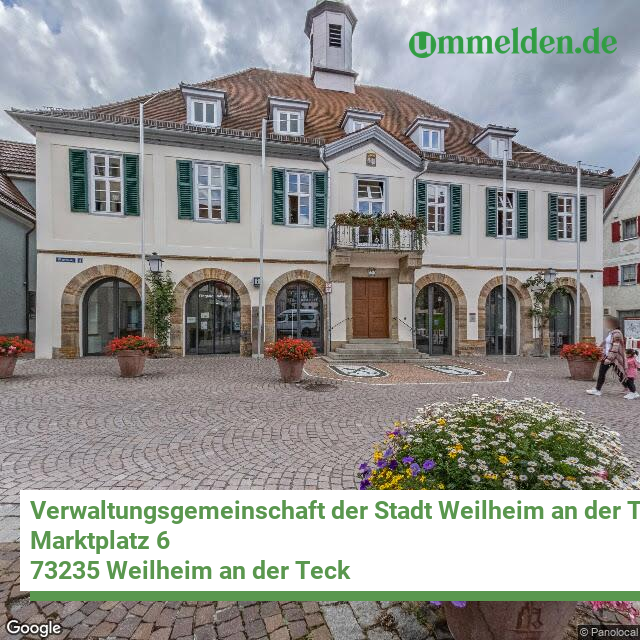 081165008 streetview amt Verwaltungsgemeinschaft der Stadt Weilheim an der Teck