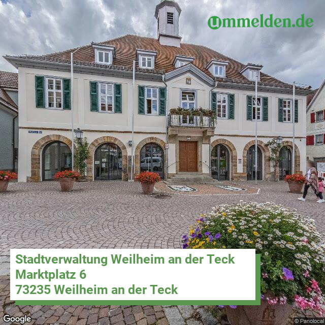 081165008070 streetview amt Weilheim an der Teck Stadt