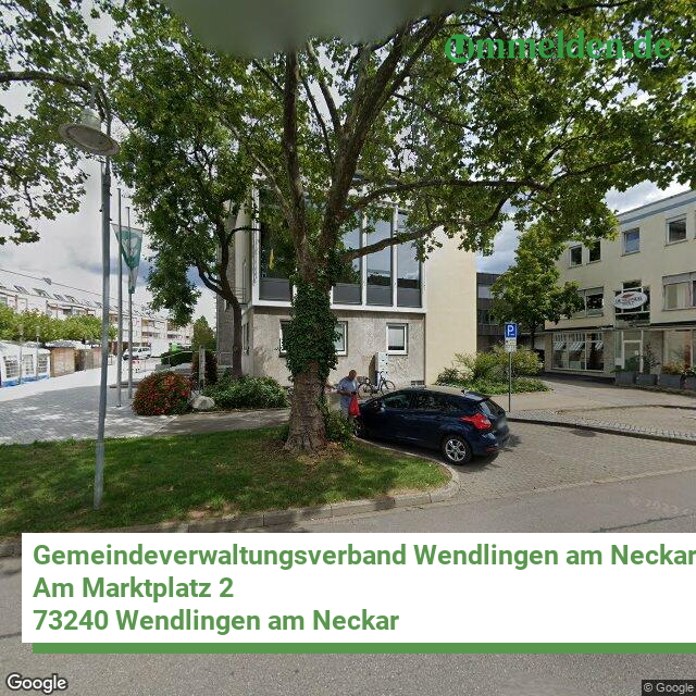 081165009 streetview amt Gemeindeverwaltungsverband Wendlingen am Neckar