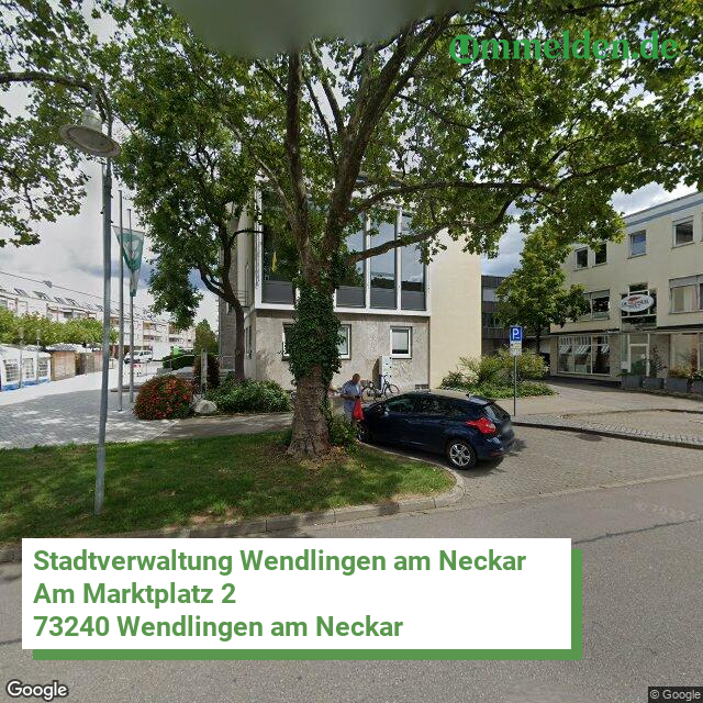 081165009071 streetview amt Wendlingen am Neckar Stadt